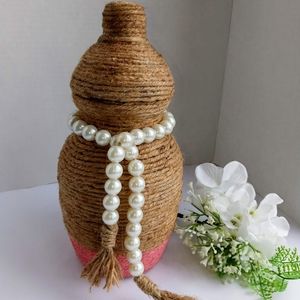 Rustic Ginger Jar Vase